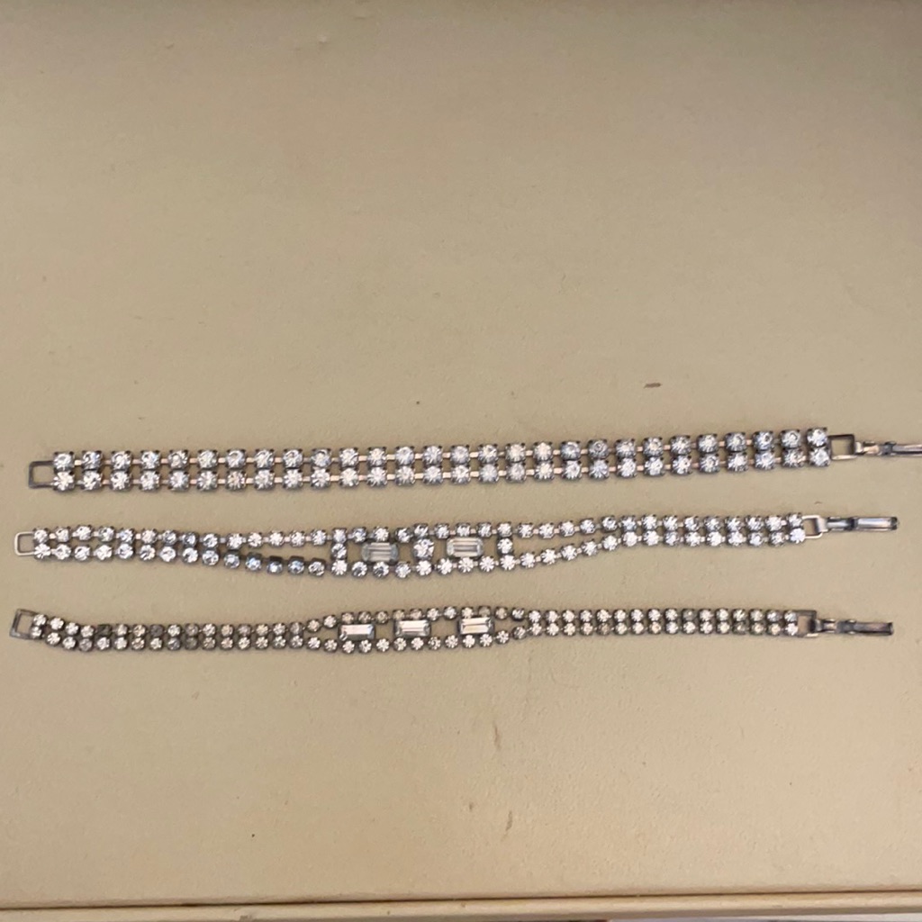Vintage Rhinestone Bracelets